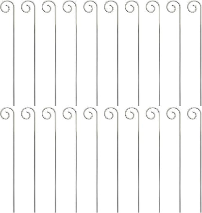 20pcs Stainless Steel Plant Labels - Hanger and Stake, Rustproof Garden Sign Stakes