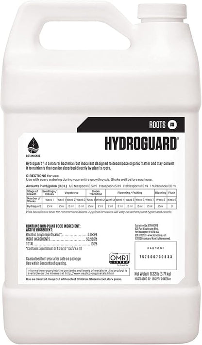 Botanicare Hydroguard Bacillus Root Inoculant, 1-Gallon