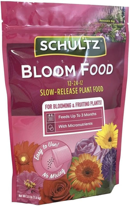 Schultz 018065 Spf48270 Slow-Release Bloom Fertilizer 3.5 Lbs, 56 Ounce (Pack of 6)