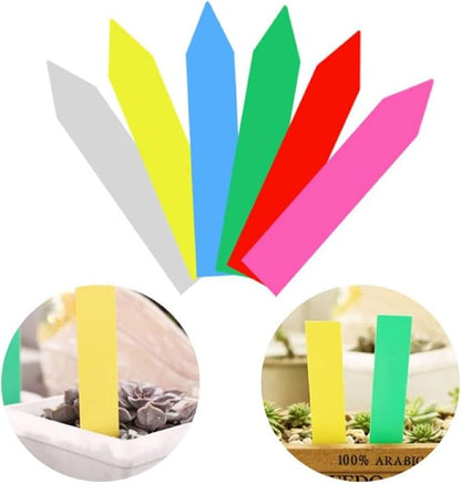 Plastic Plant Labels, 4“ Plant Markers for Outdoor Garden Waterproof, Plant Name Tags, Garden Labels for Outdoor Ground Waterproof, Plant Name Tags, Planting Sticks for Seeds(300 Pcs)