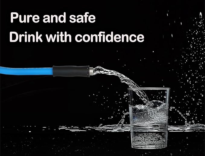 Atlantic RV Drinking Water Safe Hose 5 ft Short Garden Hose Extension: Lead, BPA, Phthalate-Free, and PVC-Free.
