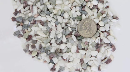 6 Inch Ceramic Plant Pot - Small White Planter with Gold Diamonds - Perfect for Succulents Like Jade & Cactus - Decorative Pebbles Included - Cute Flower Pots Indoor or Outdoor Home Décor