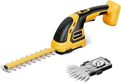 Hedge Trimmer Cordless Compatible with DEWALT 20V MAX Battery (No Battery), Electric Hedge Trimmer Cordless Grass Trimmer, Bush Trimmer Grass Shears Handheld for Yard, Garden, Lawn