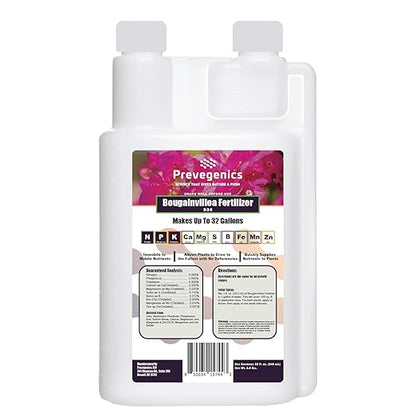 Bougainvillea Liquid Fertilizer | (32 fl. oz.) | Improve Bloom Count and Quality of Bougainvillea | Easy to Use