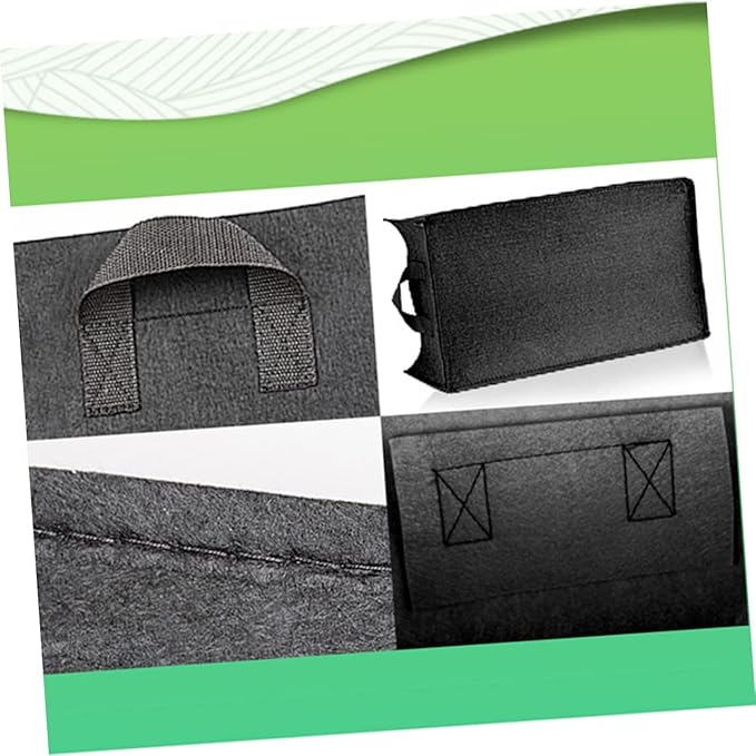Sosoport Gallon Growth Bag Root Control for Strawberries Easy to Move Store Raised Vegetable Bed Garden Tool