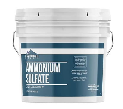 Earthborn Elements Ammonium Sulfate (1 Gallon), Soil Additive, Source of Nitrogen