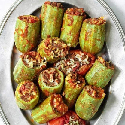 TomorrowSeeds - Grey Zucchini Seeds - 20+ Count - for 2026 Planting Mexican Gray Zucchini Summer Squash Kousa Calabacita Courgette Marrow Harakun Garden Vegetable Fresh Grow Your Own Home Farm Patio