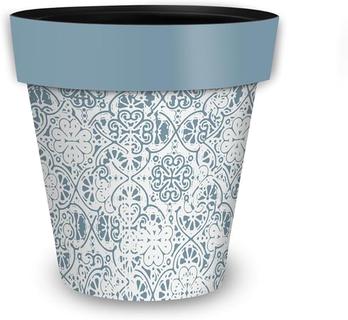 Briarwood Lane Ornamental Blue and White Small Planter