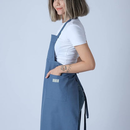 makemake Tools | Split-Leg Waterproof Unisex Pottery Apron for Pottery Artist | Ceramic Coveralls | Claypron | Florist Gown