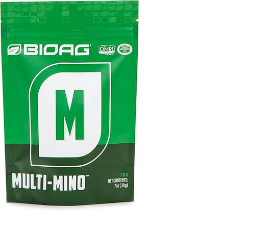 BioAg Multi-Mino Organic Micronutrient Fertilizer, Amino Acid Complexed Micronutrient Fertilizer (7 oz) (MUL-9999)
