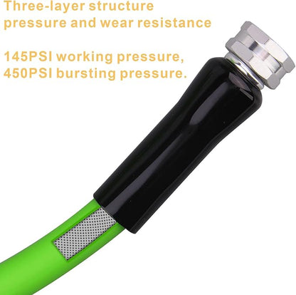 Garden Hose ，5/8" x 50 ft, Flexible and kink Resistant Heavy Duty Durable tubing