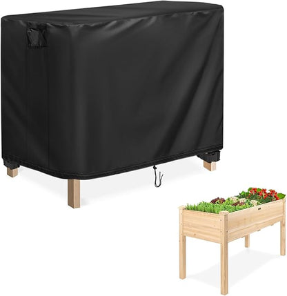 Customized Cover for Raised Garden Bed, Personalized Heavy Duty Waterproof Elevated Flower Bed Covers for Winter, Raised Tall Planter Box Cover for Outdoor Protection