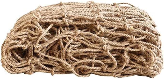 Yeory Jute Plant Support Netting Jute Garden Netting for Plants Natural Garden Trellis Twine Net for Pea Bean Climbing Vegetable 79x394 in, Garden Netting for Plants
