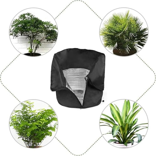 Insulation Planter Covers for Winter Functional Insulation Covers for Plant Pots Winter Care for Topiaries and Bushes Oxford Fabric Plant Cover