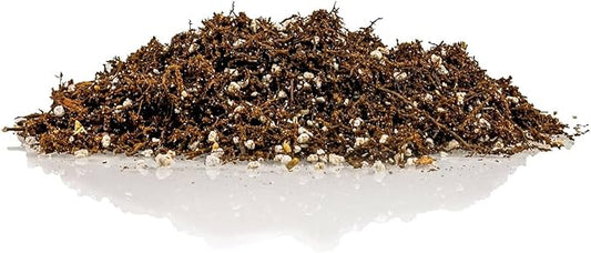 Gardenera Fern + Perlite Soil Mix for Repotting and Planting Succulents and Cactuses - 4 Quart Bag