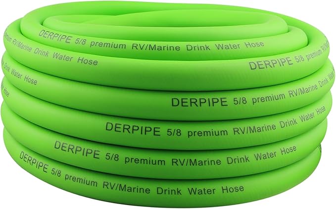 Garden Hose ，5/8" x 50 ft, Flexible and kink Resistant Heavy Duty Durable tubing
