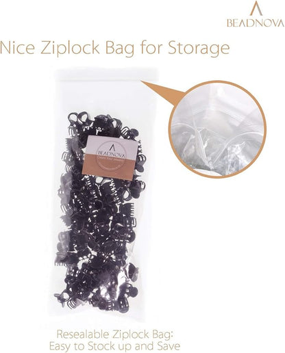 BEADNOVA Plant Clips 100Pcs Orchid Clips Orchid Support Clips Vine Clips Plant Clips for Support Flower Orchid Vine (100PCS)