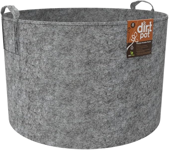 Dirt Pot HGDB45 Dirt Bag Reusable Planting Pot, 45 Gallon