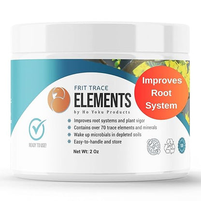 Frit Trace Elements - Build Up Your Bonsai Soil and Compliment with Bonsai Fertilizer - Provides Plant Soil with Seventy Vital Elements and Minerals - Maintain Optimum Healthy Tree Growth
