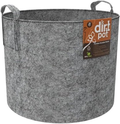 Dirt Pot HGDB20 Dirt Bag Reusable Planting Pot, 20-Gallon