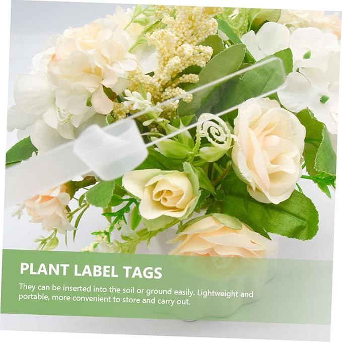 24pcs Garden Tag Succulent Labels Plant Identifier Flower Tag Plant Label Tags Flower Pots for Indoor s Garden Tags Markers Lawn Acrylic s Accessories