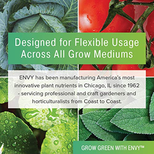 ENVY Solution Grade Calcium Nitrate (15-0-0) Prevents Blossom End-Rot from Calcium Deficiency in Tomatoes & Peppers (3.0 lb x 3)