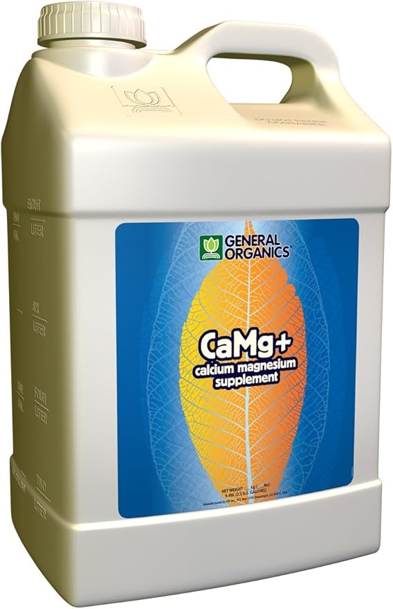 General Hydroponics GH5314 Organics CaMg+ Fertilizer, 2.5-Gallon