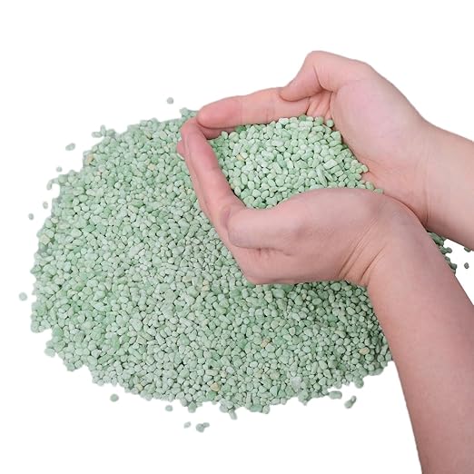 GRANDAN Ferrous Sulfate Heptahydrate - 3/16 Inch FeSO4*7H2O Granules - 20% Iron (Fe) Stable and Easy to Store - Organic Lawn Fertilizer for Vegetables and Plant Growth (8 Oz)