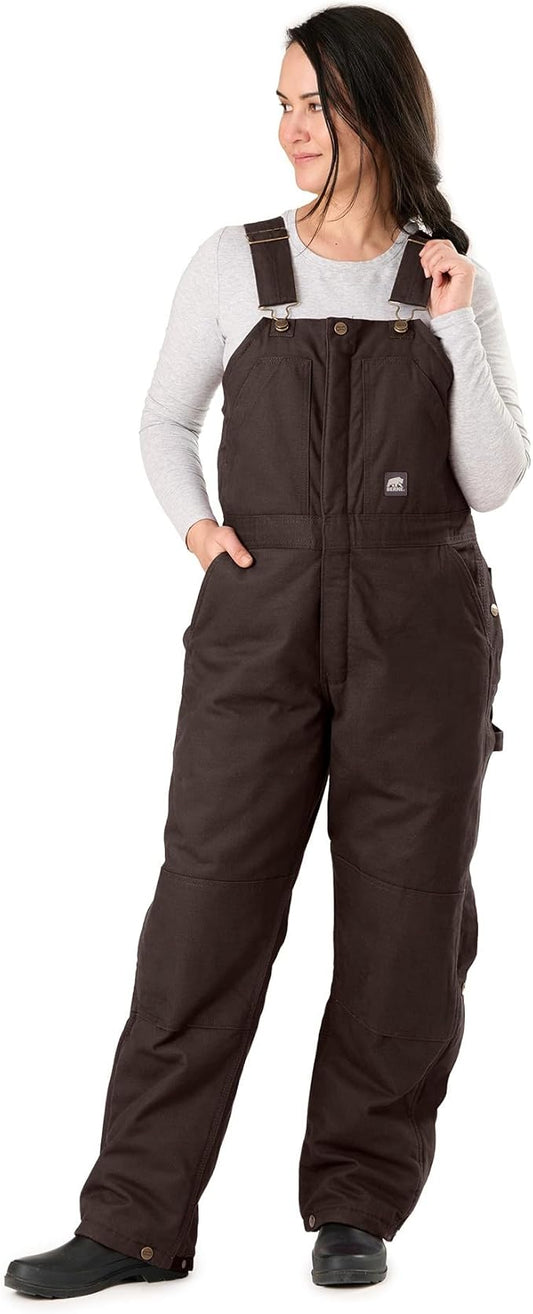 Berne Women's Softstone Duck Insulated Bib Overall