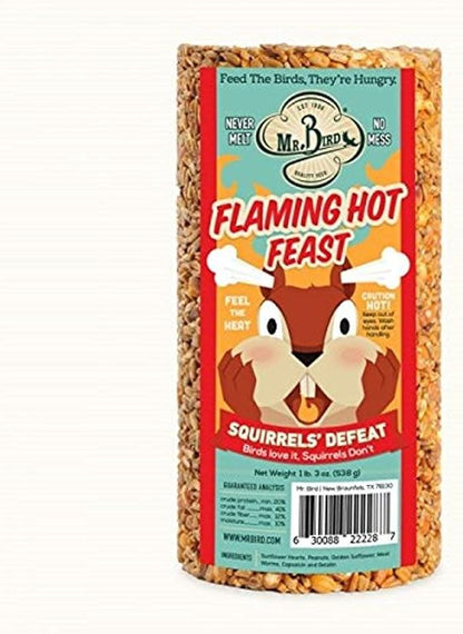 Mr. Bird Flaming Hot Feast Small Cylinder 19 oz. (1)