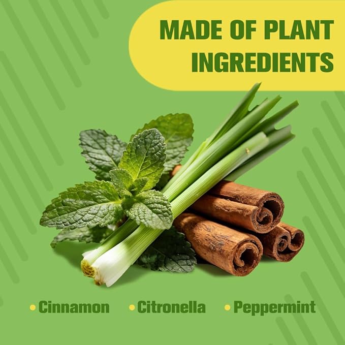 Ant Repellent for Indoor and Outdoor Use, Ant Repellent,Keeps Ants Away, Safe for People, Pets, and Plants, Ideal for Kitchen, Bathroom, Patio, and Basement, Easy to Apply - 4P