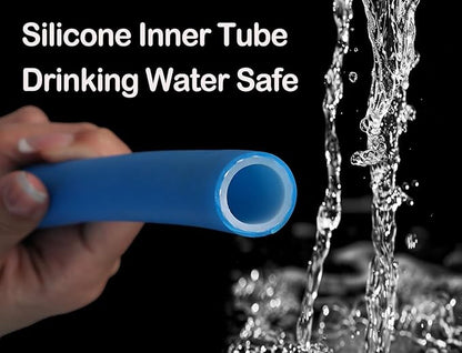 Atlantic RV Drinking Water Safe Hose 1ft Short Garden Hose Extension: Lead, BPA, Phthalate-Free, and PVC-Free.