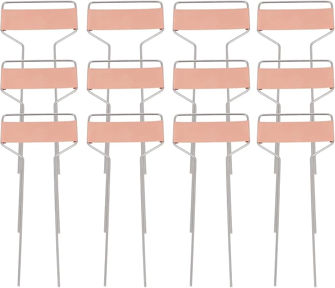 SUPVOX 15pcs Plant Tags for Gardens Flower Labels for Use Easy Insert Design for Potted Plants Orchards and Experimental Fields