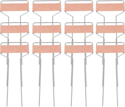 SUPVOX 15pcs Plant Tags for Gardens Flower Labels for Use Easy Insert Design for Potted Plants Orchards and Experimental Fields