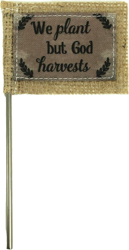 Cathedral Art Abbey & CA Gift We Plant Flag Flower Pick