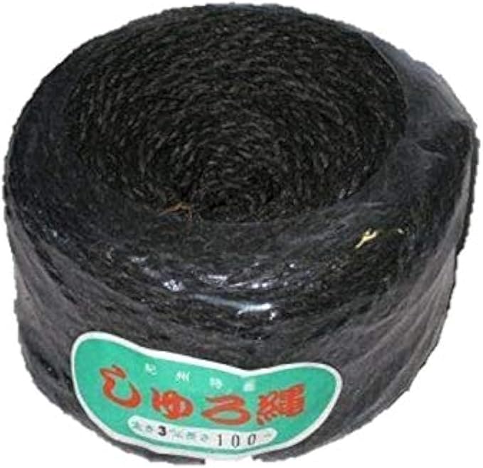 Joshua Roth Bonsai Twine, Palm Black - 328 Ft Coil
