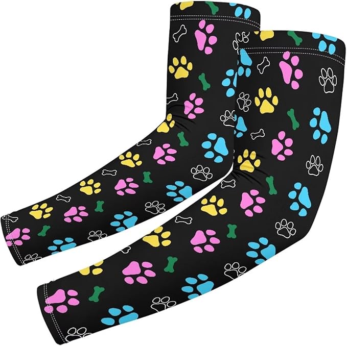 Binienty Unisex Arm Sleeves for Driving, Golf, Cycling, Sports, UV Protector Cooling Arm Sleeves Cover