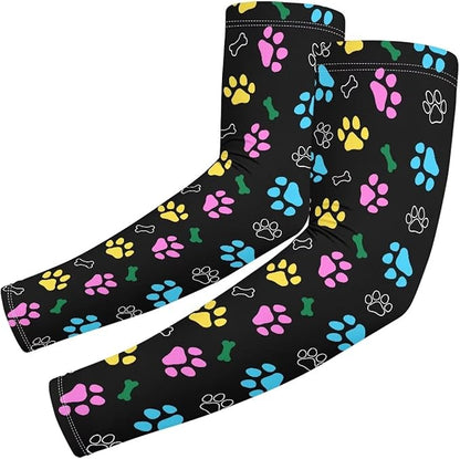 Binienty Unisex Arm Sleeves for Driving, Golf, Cycling, Sports, UV Protector Cooling Arm Sleeves Cover