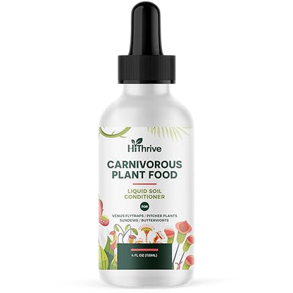 4oz Carnivorous Plant Food & Venus Fly Trap Food - Feeds up to 500 Times, Tropical Plant Fertilizer for Carnivorous Plants, Premium Liquid Fertilizer & Feeding Supplement for Consistent Growth