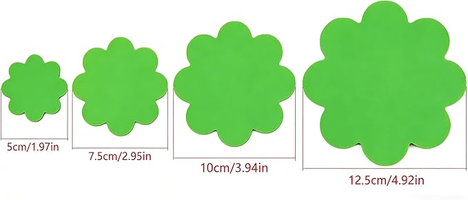 80 Pack Plant Pot Hole Pads Fiber Fabric Instead of Mesh Pad Drainage Hole Cover Pad Fine Filter Non Dirt Bottom Screen Layer Stopper Fine Filter 4 Sizes （1.97/2.95/3.94/4.92 in