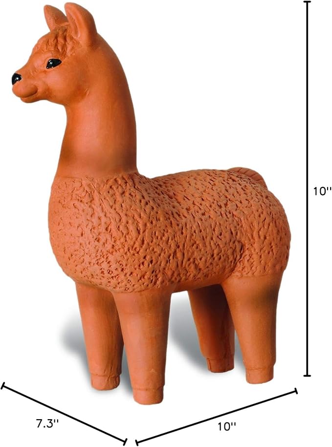 Chia CP439-01 Pet Llama Decorative Pottery Planter, Easy to Do and Fun to Grow