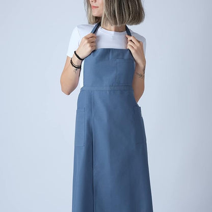 makemake Tools | Split-Leg Waterproof Unisex Pottery Apron for Pottery Artist | Ceramic Coveralls | Claypron | Florist Gown