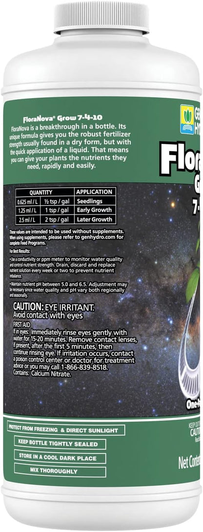 General Hydroponics GH1622 Fertilizer, 1 Quart