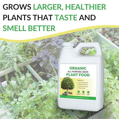 Organic All-Purpose Liquid Plant Food - 1G (2 Pack)