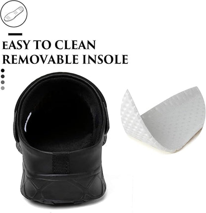 SAGUARO Men's Women's Quick Dry Garden Shoes Lightweight Breathable Gardening Clog Water Shoes Mesh Sandals for Sports Outdoor Beach Pool Exercise