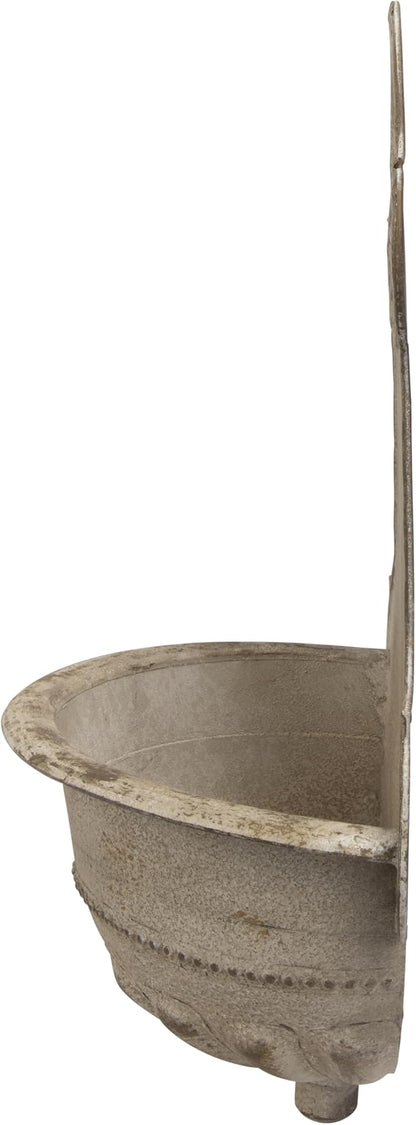 Creative Co-Op Reproduction of Vintage Iron Wall Water Fountain