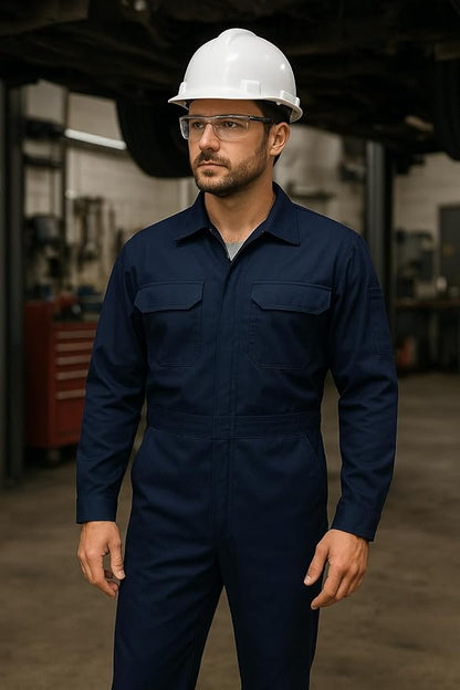 Just In Trend Mens Flame Resistant FR Coverall with multiple options