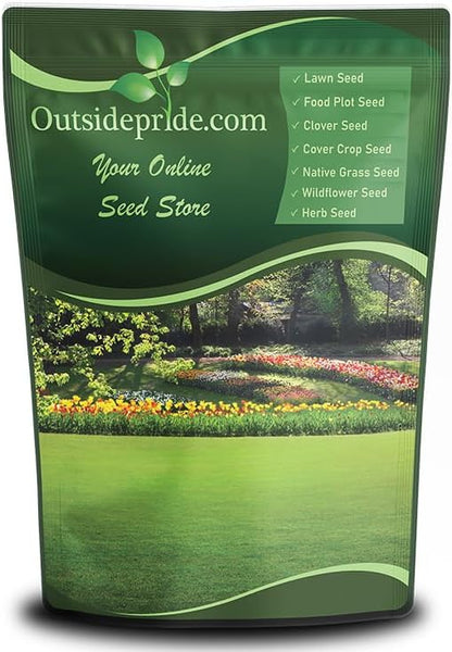 Outsidepride Creeping Red Fescue Grass Seed - 5 Lbs. Cool Season, Soft Textured, Self-Repairing Fine Fescue Grass Seeds for Lawn w/OptiGrowth Coating, Ideal for Dryland Cover Crop & Landscaping