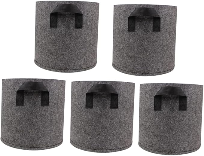 Cabilock Non-Woven Planting Bags Aeration Pot Root-Control Planting Bags for Nursery Garden Bags for Plants