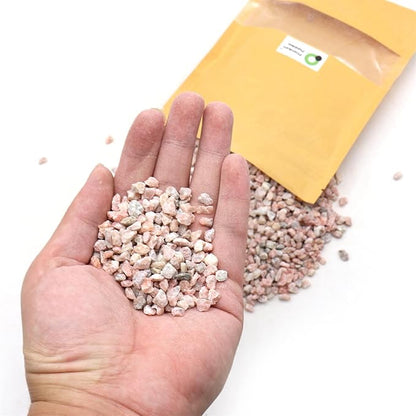 Coarse Sand. Pink Color. 1/8 Inch 10 lbs. for Potting Soil, Succulents, Pots, Plants, Gardening, Indoor, Crafting, Vase Fillers, Landscaping (X-Mini, COARSE Sand - Pink Crystal, 10)